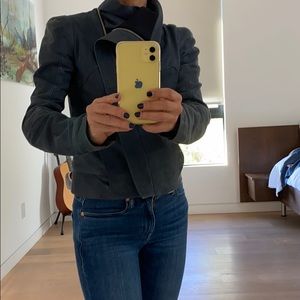 Make 36 leather jacket